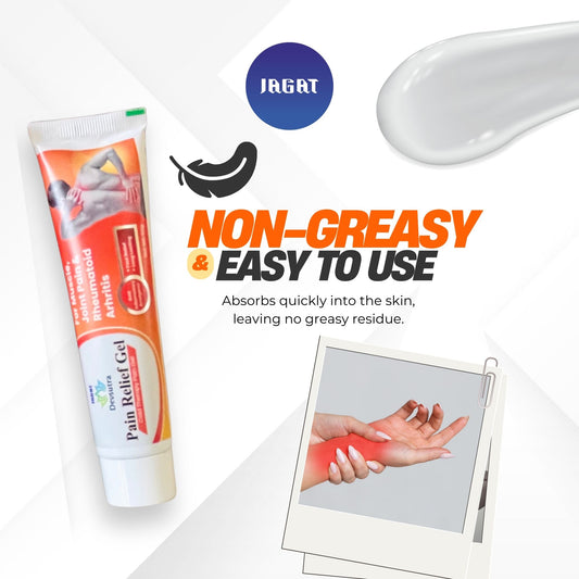 Ayurvedic Pain Relief Gel with Cold Therapy