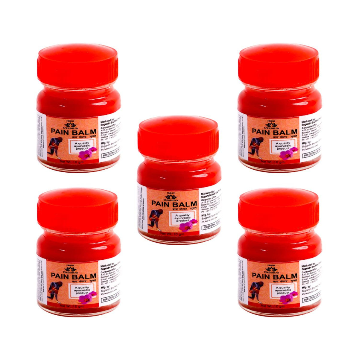 Ayurvedic Pain Balm by Jagat Devsutra, product image 6