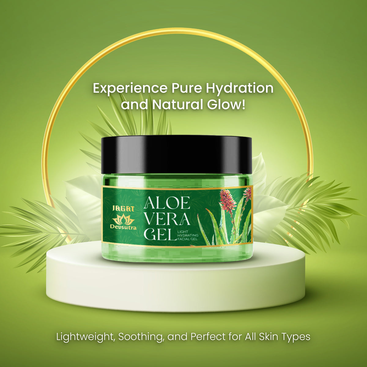 Hydrating Aloe Vera Gel by Jagat Devsutra, product image 3
