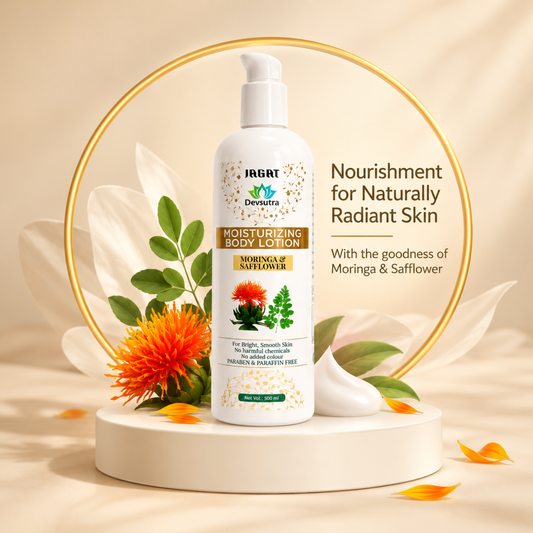 Moisturizing Body Lotion with Moringa & Safflower Oil