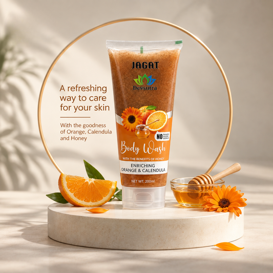Jagat Devsutra Body Wash - Orange and Calendula