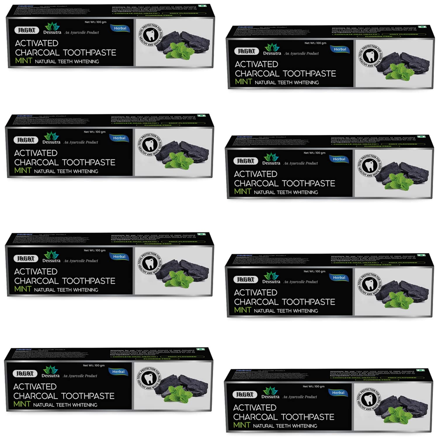 Herbal Toothpaste Charcoal Jagat Devsutra